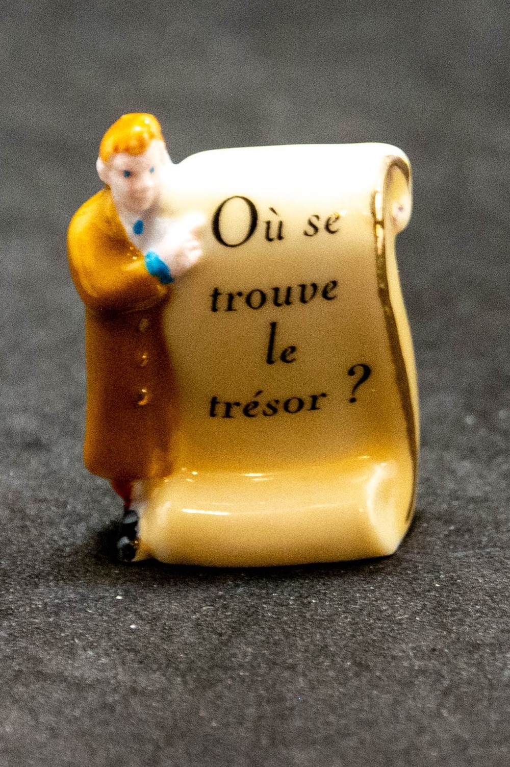 2015 - Série "Quizz" - Tintin divers feves 2015 serie quizz tintin