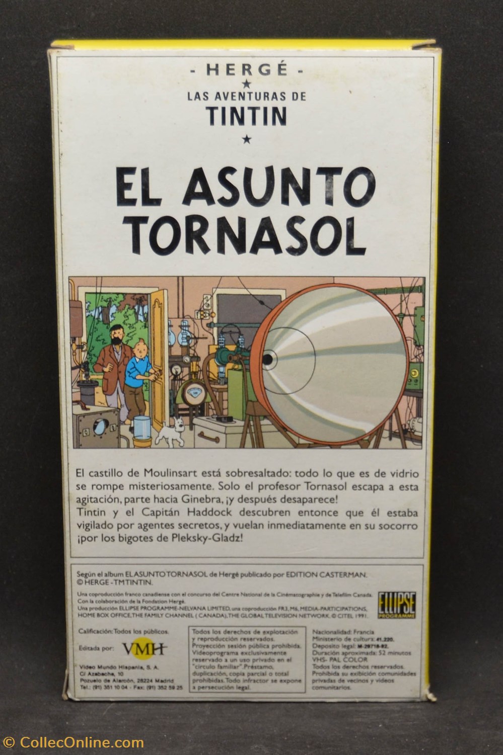 VHS - Ellipse - Espagnol - El asunto Tornasol divers film dvd blu ray vhs ellipse espagnol el asunto tornasol