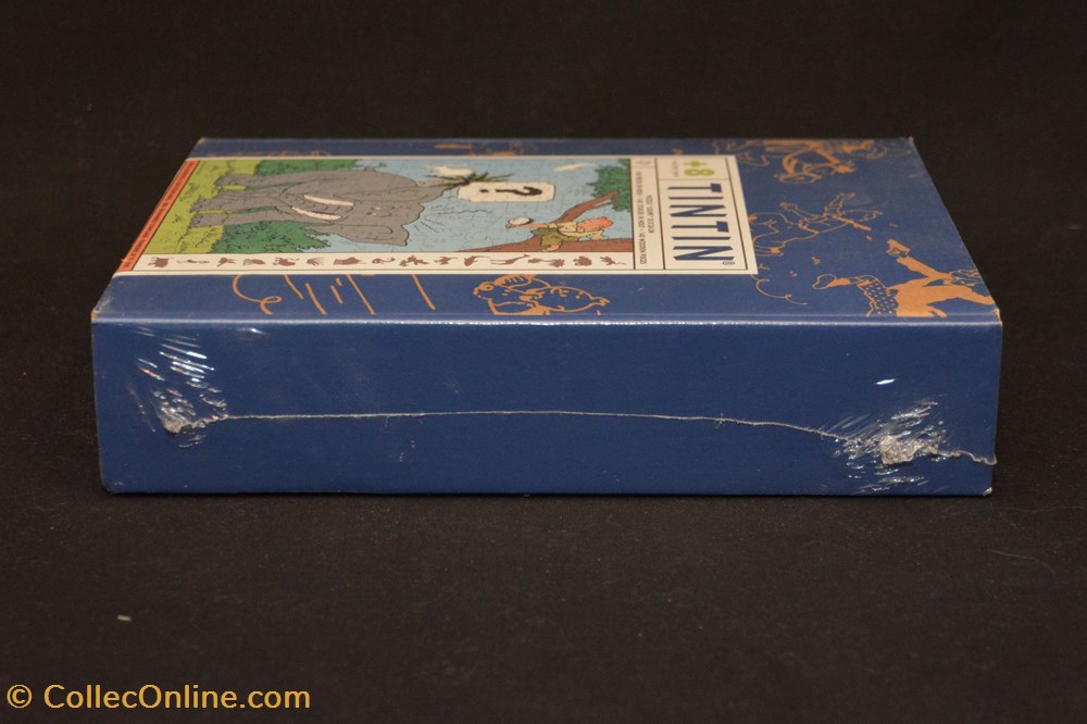 Moulinsart - 2001 - 140 pièces bois - Tintin au Congo - 1000 ex. numérotée 4 jeux jouet puzzle moulinsart 2001 140 pieces bois tintin au congo 1000 ex numerotee