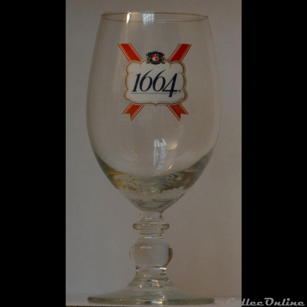1664 - 01 bistrot alimentation verre biere 1664 01