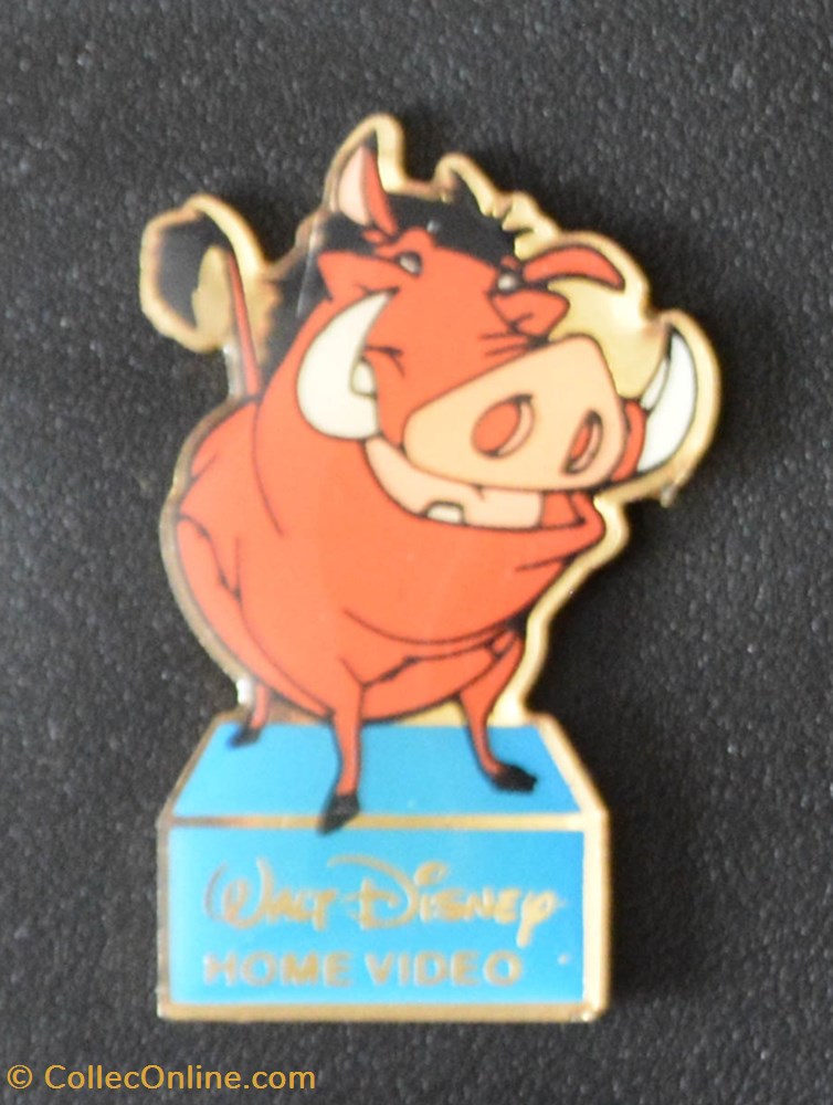 diver pin home video le roi lion pumbaa