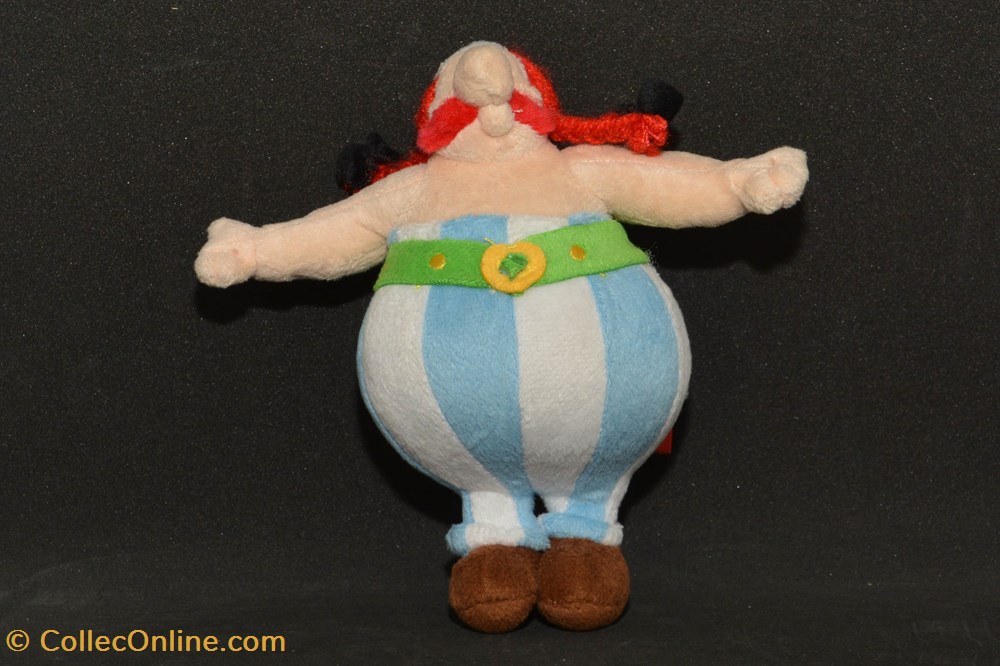 Obélix - Parc Astérix - 2010 - 18 cm jeux de societe jouets peluches obelix parc asterix 2010 18 cm