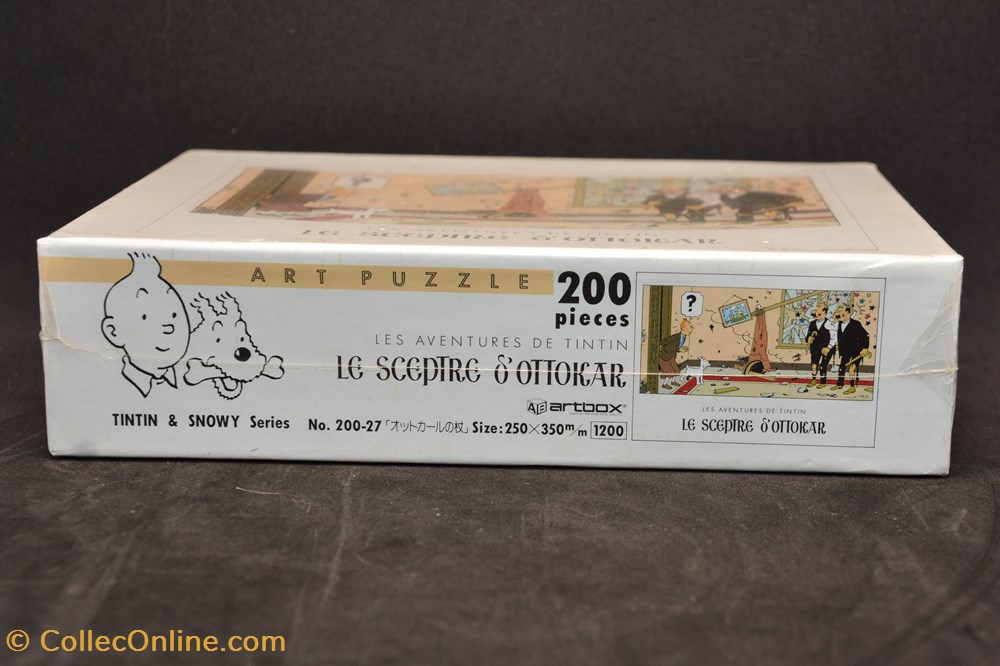 ArtBox - Japon - 1997 - 200 pièces - Le sceptre d'Ottokar 3 jeux jouet puzzle artbox japon 1997 200 pieces le sceptre ottokar