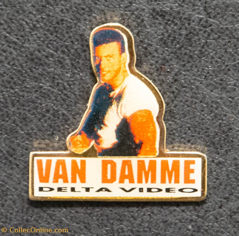 divers pin s badges delta video van damme