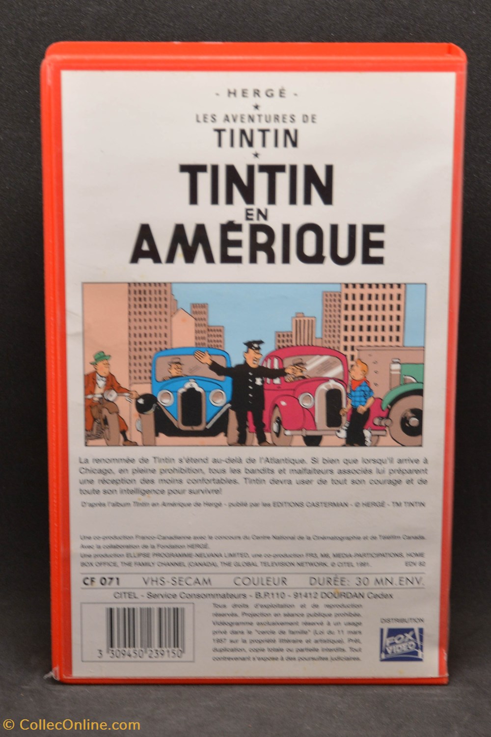 divers film dvd blu ray vhs citel 1991 01 tintin en amerique