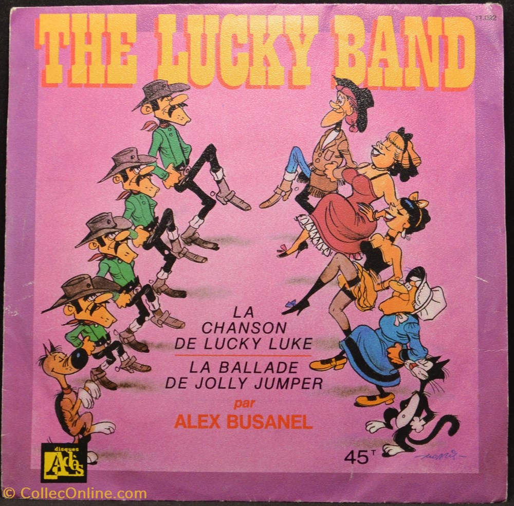 Vinyl - 45 tours - 1984 - The Lucky Band musique instruments disques vinyles vinyl 45 tours 1984 the lucky band