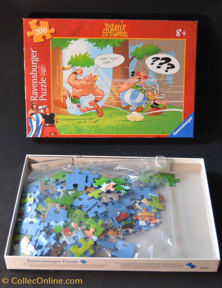 Ravensburger - 2007 - 200 pièces - Astérix aux jeux olympiques 4 jouet puzzle ravensburger 2007 200 pieces asterix aux jeux olympiques