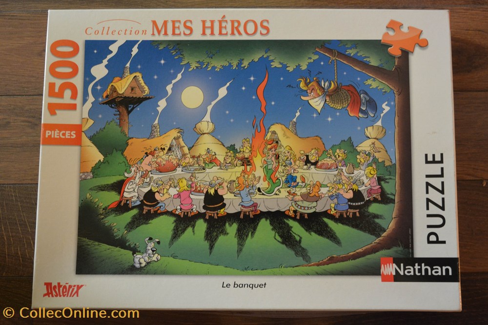 jeux jouets puzzle nathan 2012 1500 pieces le banquet