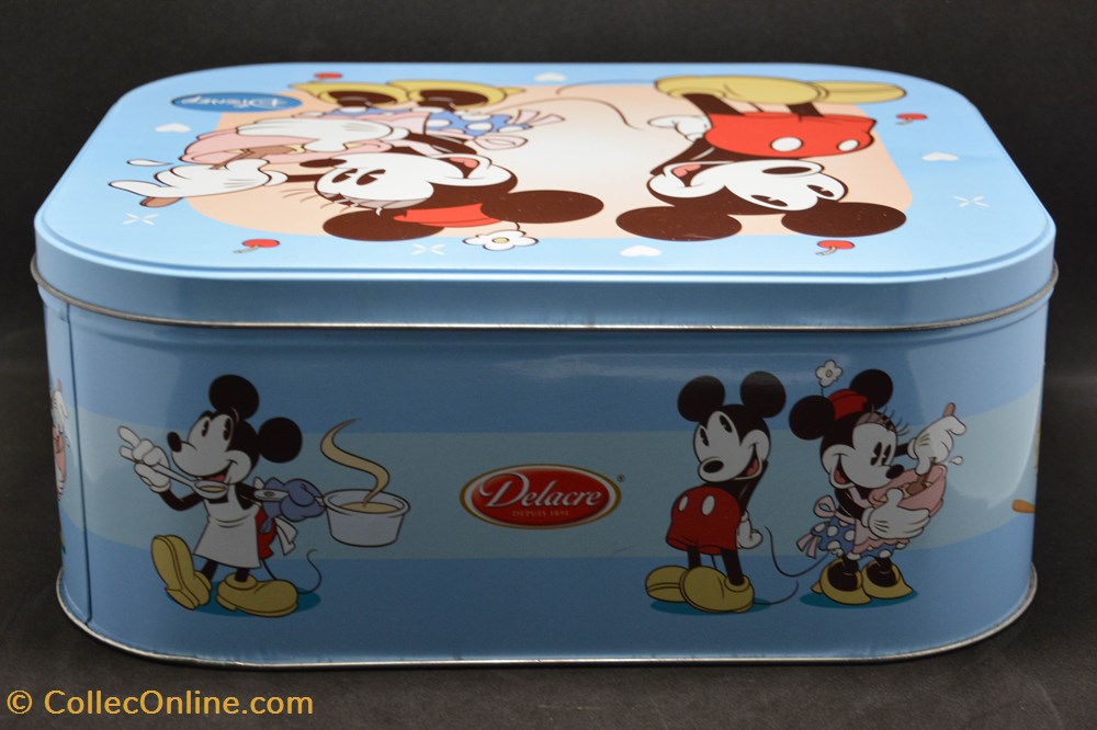 divers boites en tole disney delacre 2010 mickey et minnie