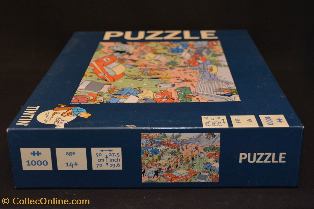 Moulinsart - 1998 - 1000 pièces - Rallye à Moulinsart 3 jeux jouet puzzle moulinsart 1998 1000 pieces rallye a moulinsart