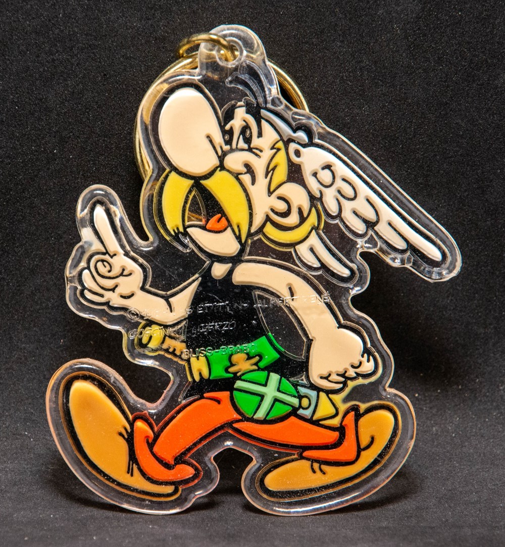 divers bliss brabo 1989 porte cle asterix