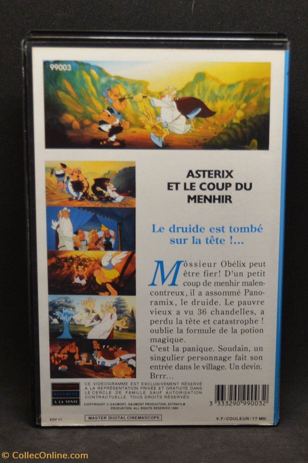 VHS - Gaumont - Astérix et le coup du menhir 2 divers film dvd blu ray vhs gaumont asterix et le coup du menhir