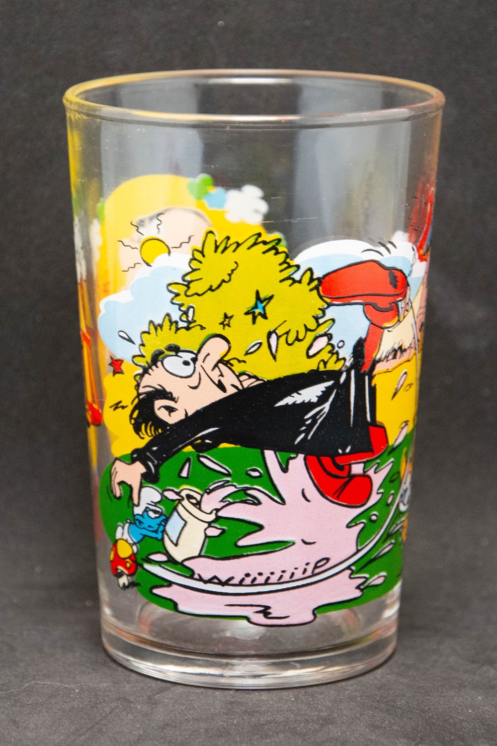 art de la table argenterie schtroumpfs 1996 amora gargamel et azrael