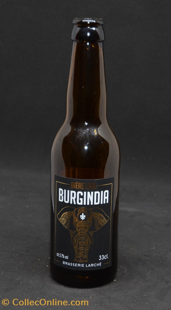 Burgindia - Ambrée - FR - 5,7% - 33cl art de la table argenterie bistrot alimentation bouteille burgindia ambree fr 5 7 33cl