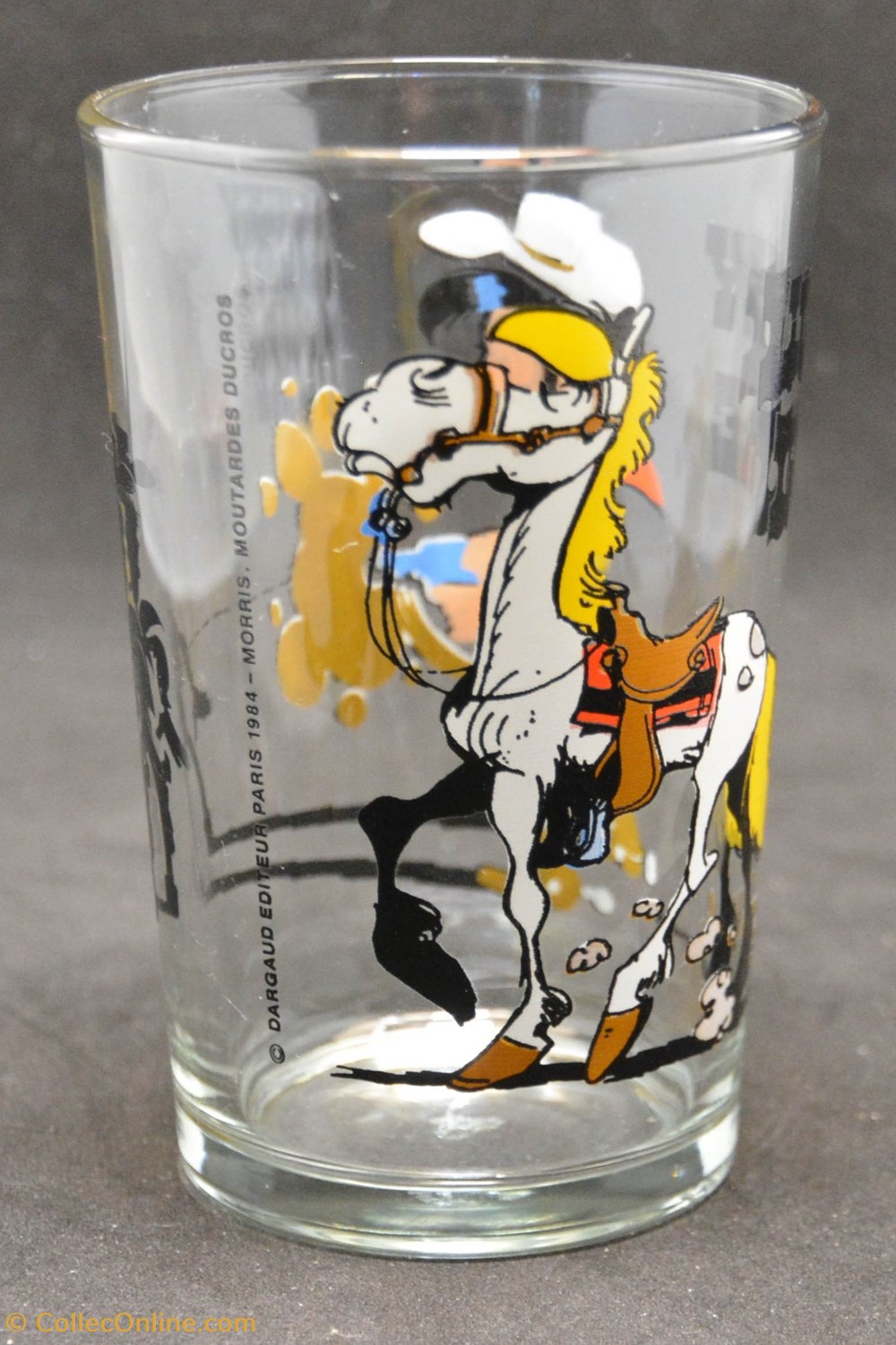 art de la table argenterie lucky luke 1985 ducros lucky luke et jolly jumper