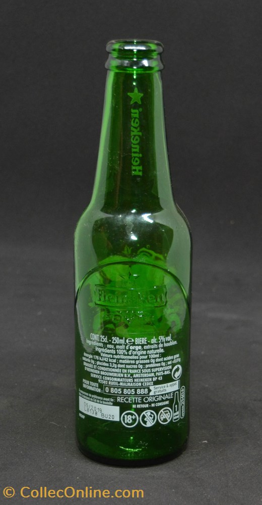 Heineken - Inde - Blonde - FR - 5% - 25cl art la table argenterie bistrot alimentation bouteille heineken inde blonde fr 5 25cl