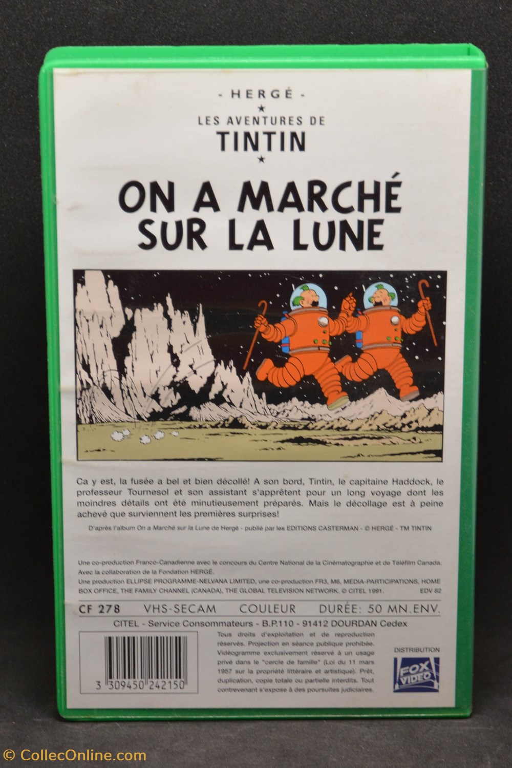 divers film dvd blu ray vhs citel 1991 15 on a marche sur la lune