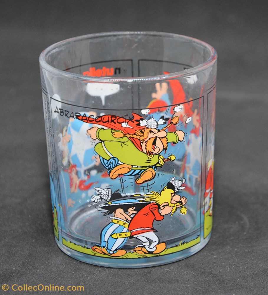 1996 - Nutella - Abraracourcix art de table argenterie verre 1996 nutella abraracourcix