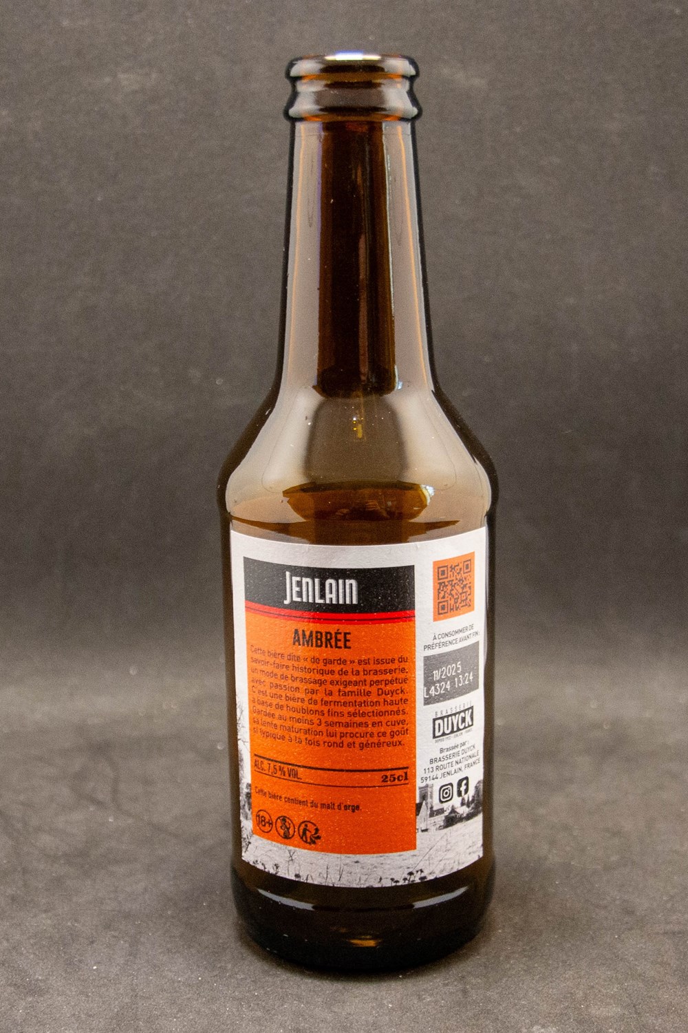 Jenlain - Ambrée - FR - 7,5% - 33cl art de table argenterie bistrot alimentation bouteilles jenlain ambree fr 7 5 33cl