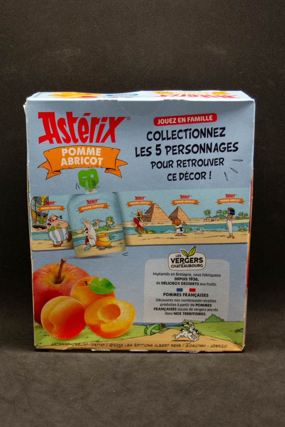 Compote - 2024 - Pomme-Abricot - Boite x4 art de la table argenterie bistrot alimentation compote 2024 pomme abricot boite x4