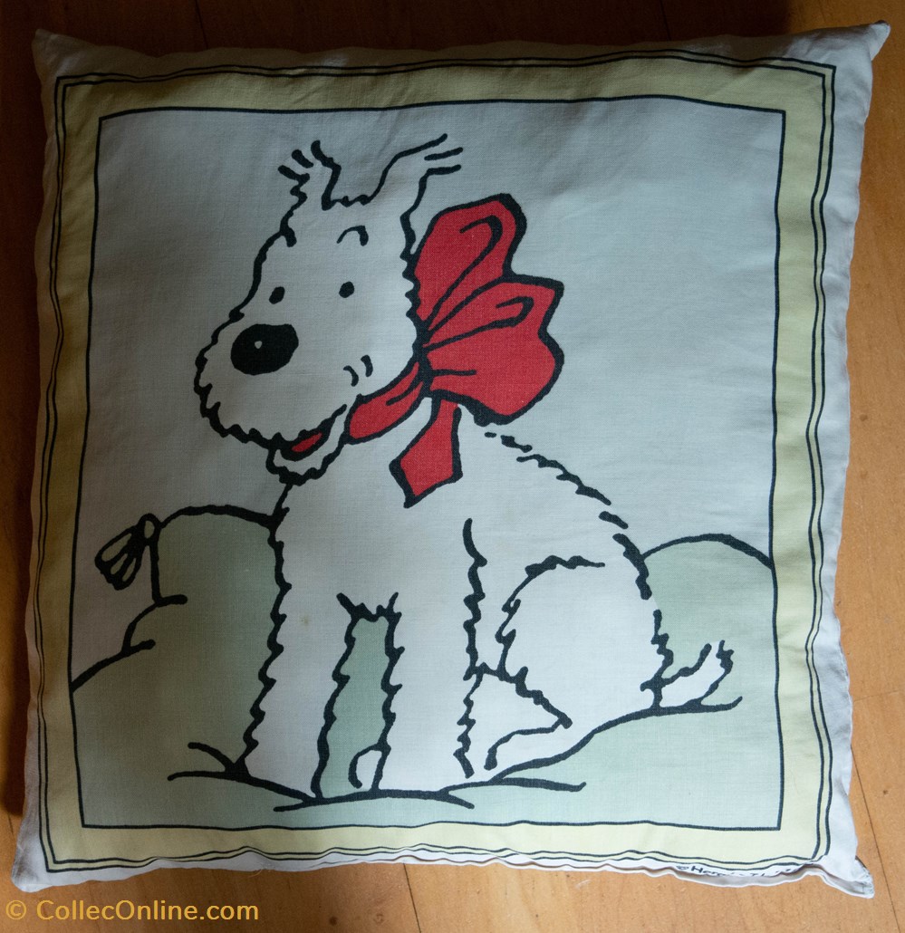 divers coussin moulinsart 1993 milou
