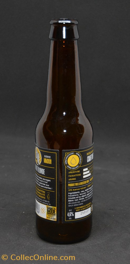 Mira - Blonde - FR - 4,6% - 33cl- art la table argenterie bistrot alimentation bouteille mira blonde fr 4 6 33cl