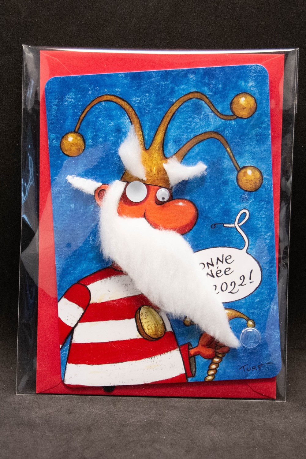 Carte - Bonne année - 2022 figurines carte bonne annee 2022