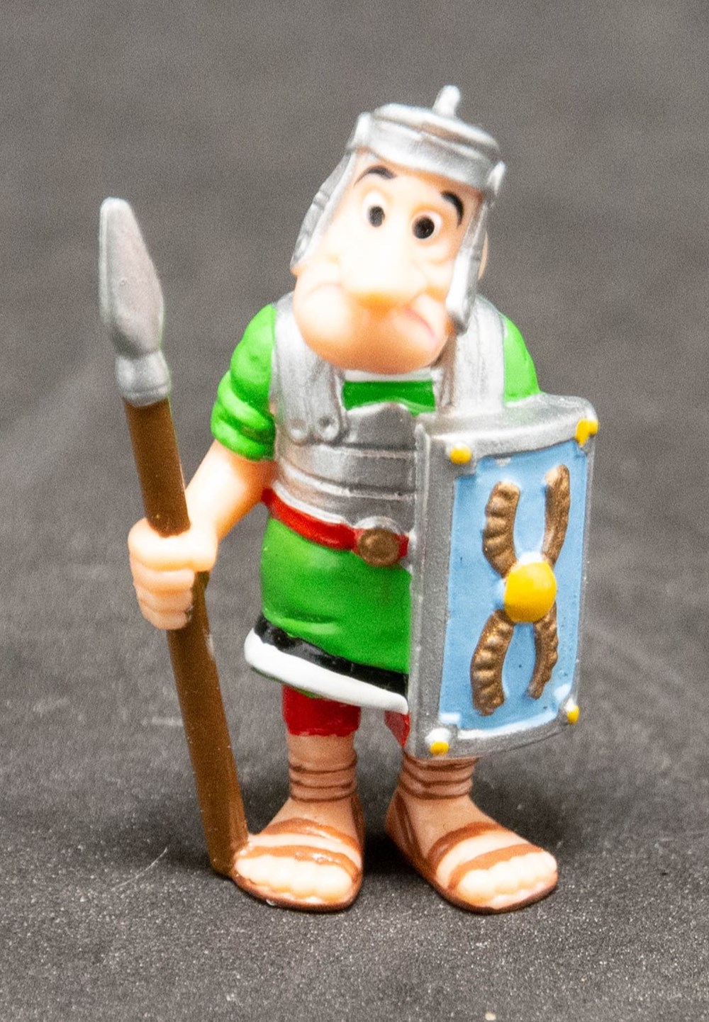 Série 03 - Astérix et les romains - 2003 - 10 - Légionnaire Pardessus (Version allemande) figurines serie 03 asterix et les romains 2003 10 legionnaire pardessus version allemande