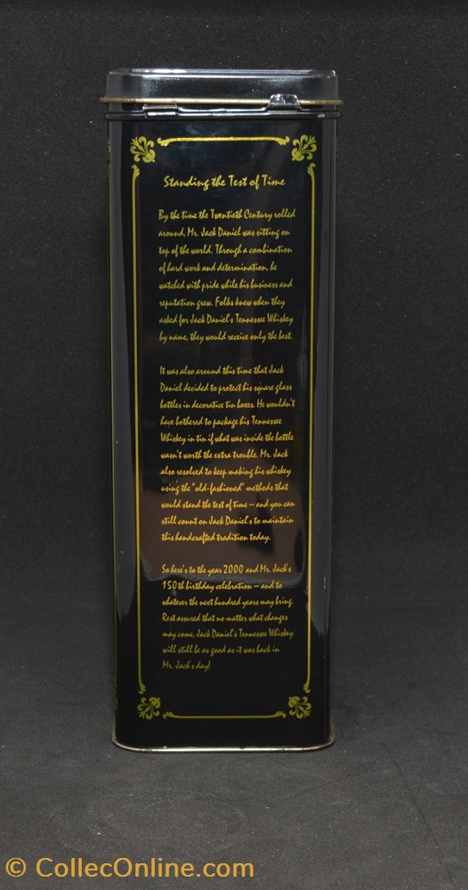 art de la table argenterie bistrot alimentation bouteille jack danies metal box 04