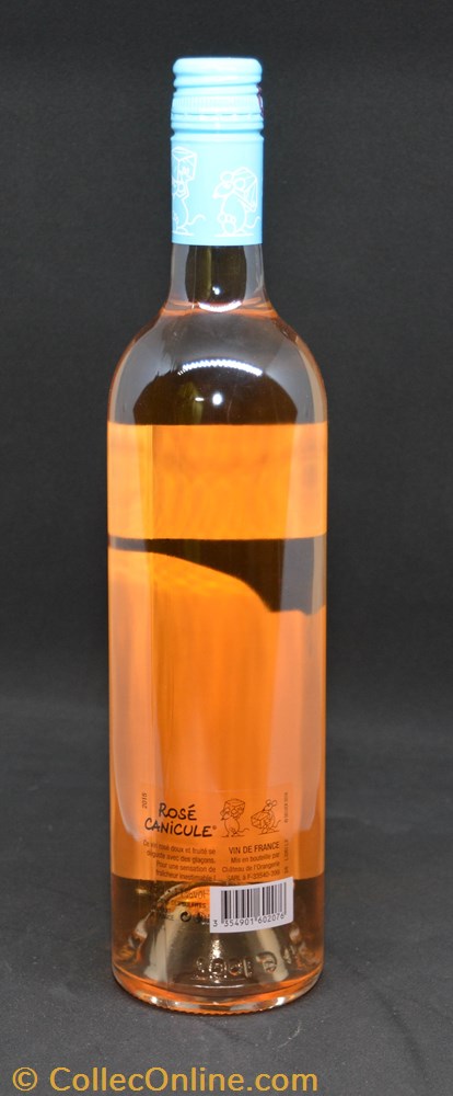 bistrot alimentation bouteille vin rose canicule rose 2015