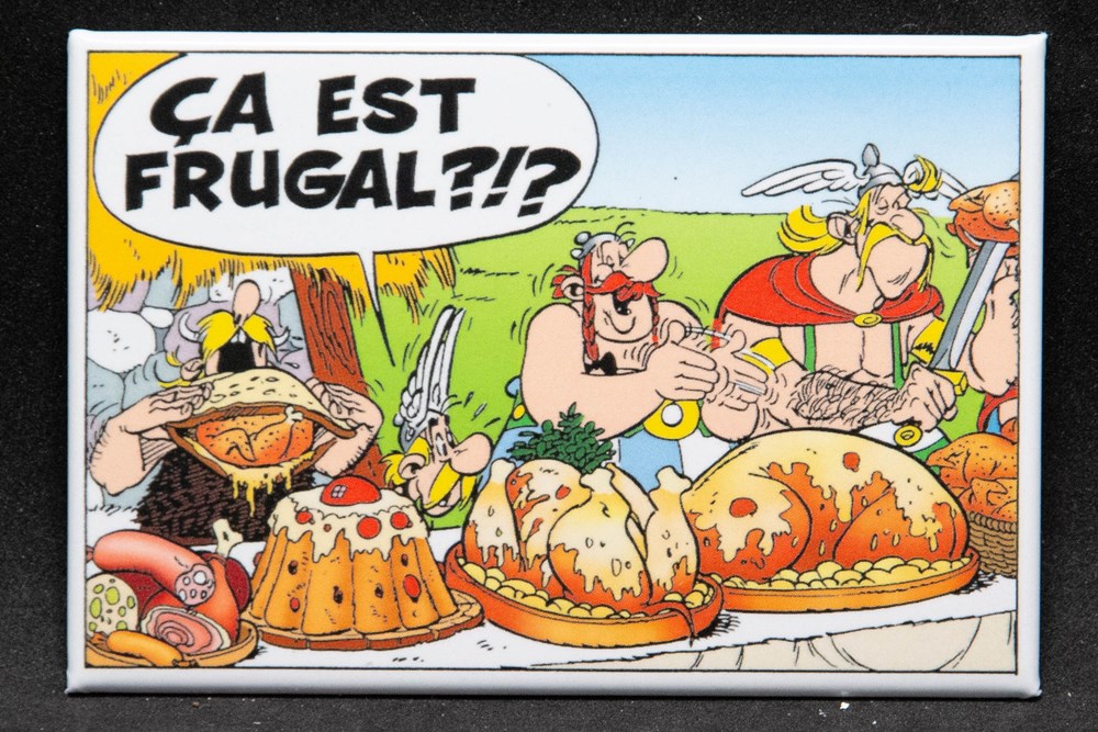 Magnet - 2023 - Ca est frugal ?!? divers decorations magnets autocollants magnet 2023 ca est frugal