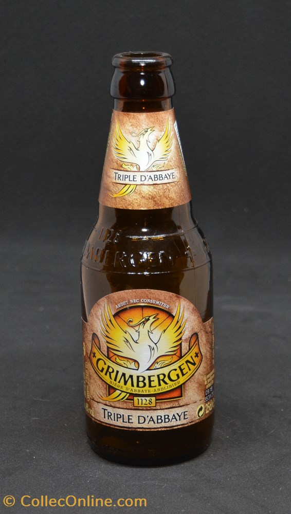 Grimbergen - Triple - BE - 9% - 25cl art de la table argenterie bistrot alimentation bouteille grimbergen triple be 9 25cl
