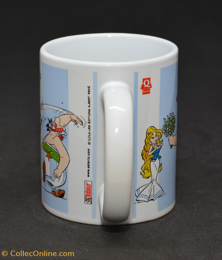 Quick - 2014 - Mug Obélix 3 art de la table argenterie service a the cafe tasses mugs quick 2014 mug obelix