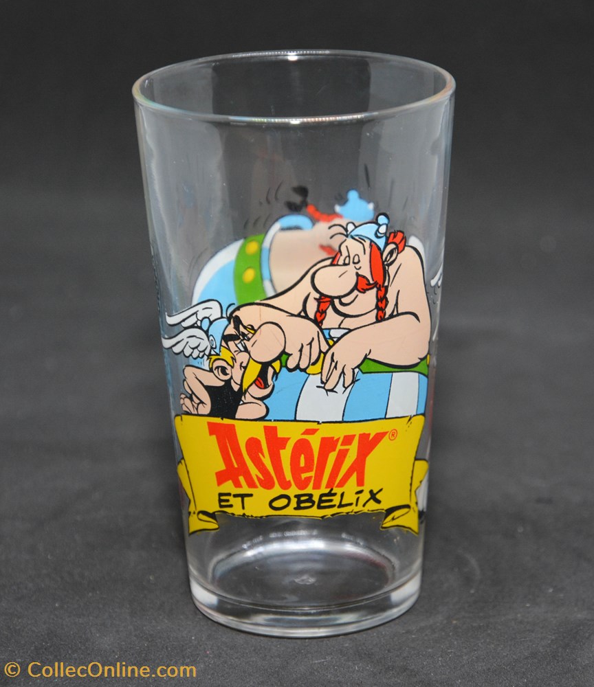 Série 033 - 2000 - Amora - n°1 - Astérix et Obélix - Grand art de la table argenterie verres serie 033 2000 amora n 1 asterix et obelix grand