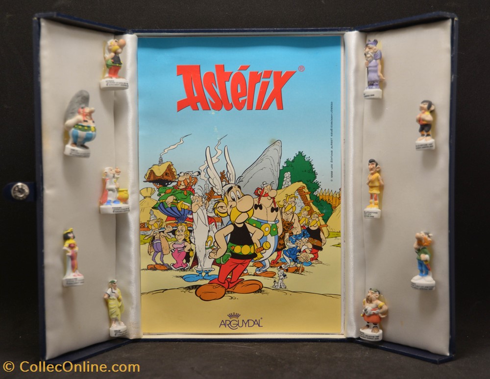 2000 - Série "Les aventures d'Astérix (mat)" divers feves 2000 serie les aventures asterix mat