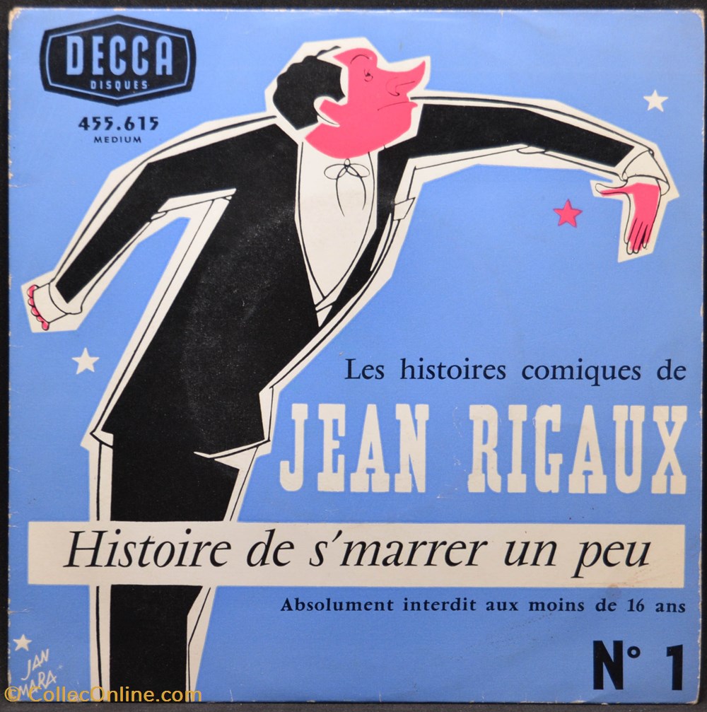 divers vinyl 45 tours jean rigaux n 1