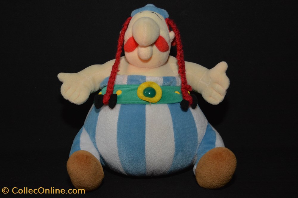 Obélix - Parc Astérix (Nounours) - 2005 - 30 cm jeux jouets peluches obelix parc asterix nounours 2005 30 cm