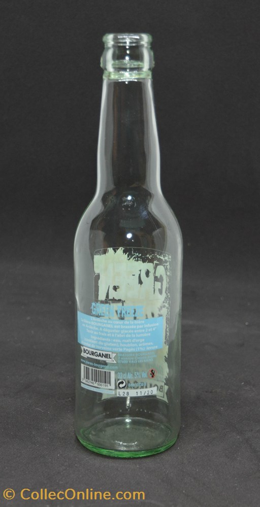 Green freeze - Blanche - FR - 5% - 33cl art de table argenterie bistrot alimentation bouteille green freeze blanche fr 5 33cl