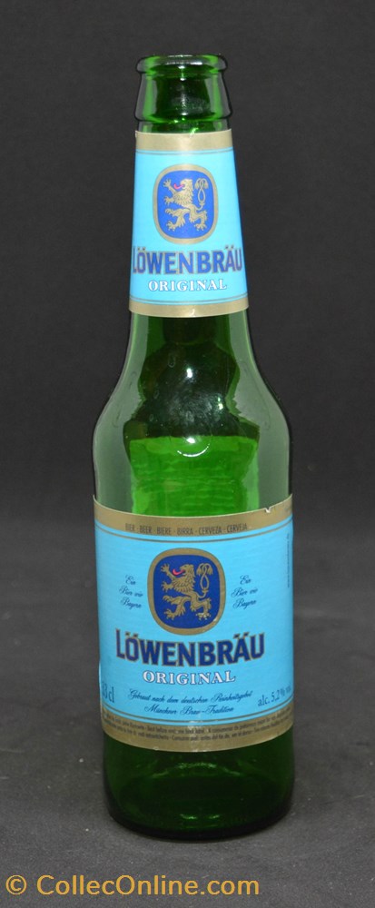 Löwenbräu - Blonde - DE - 5,2% - 33cl art la table argenterie bistrot alimentation bouteille lowenbrau blonde de 5 2 33cl