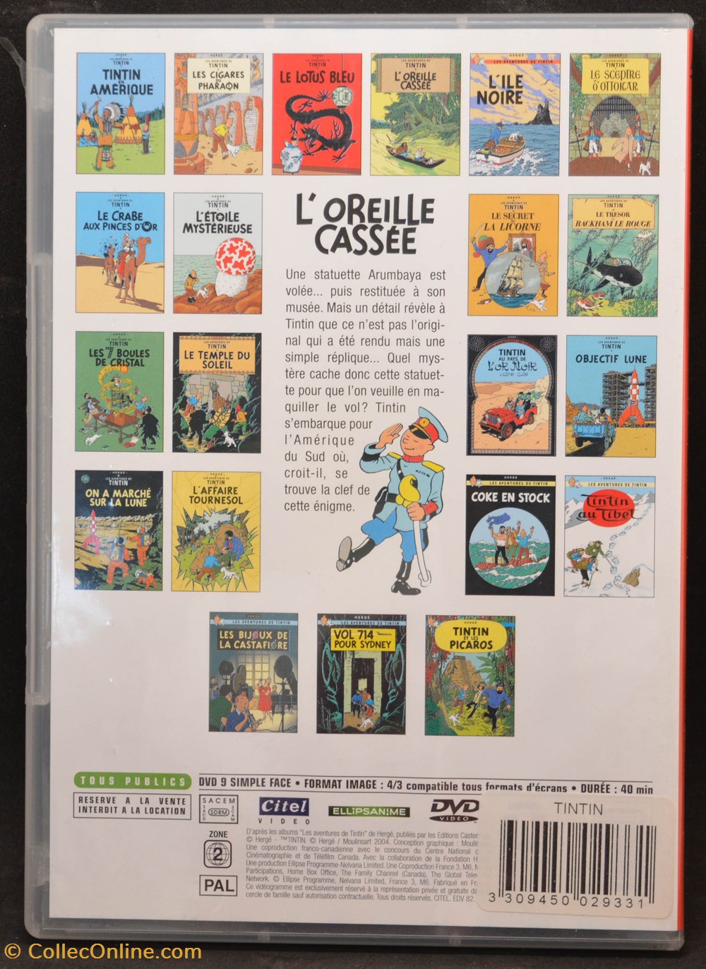 divers film blu ray dvd 2004 citel oreille cassee