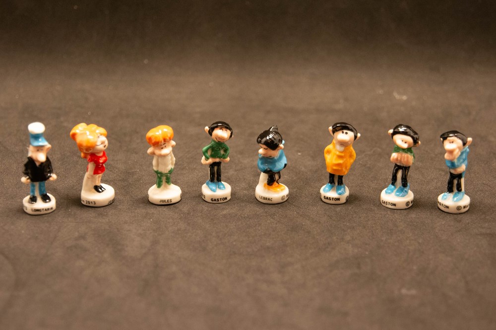 divers feves gaston lagaffe 2013 serie gaston lagaffe