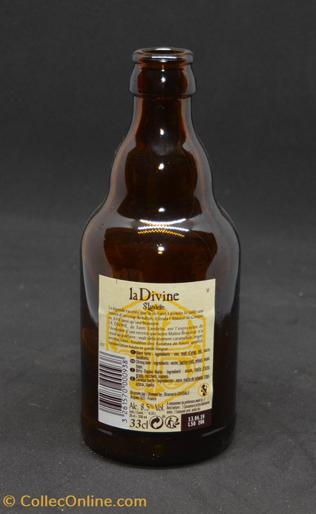 La Divine - Blonde - FR - 8,5% - 33cl art table argenterie bistrot alimentation bouteille la divine blonde fr 8 5 33cl