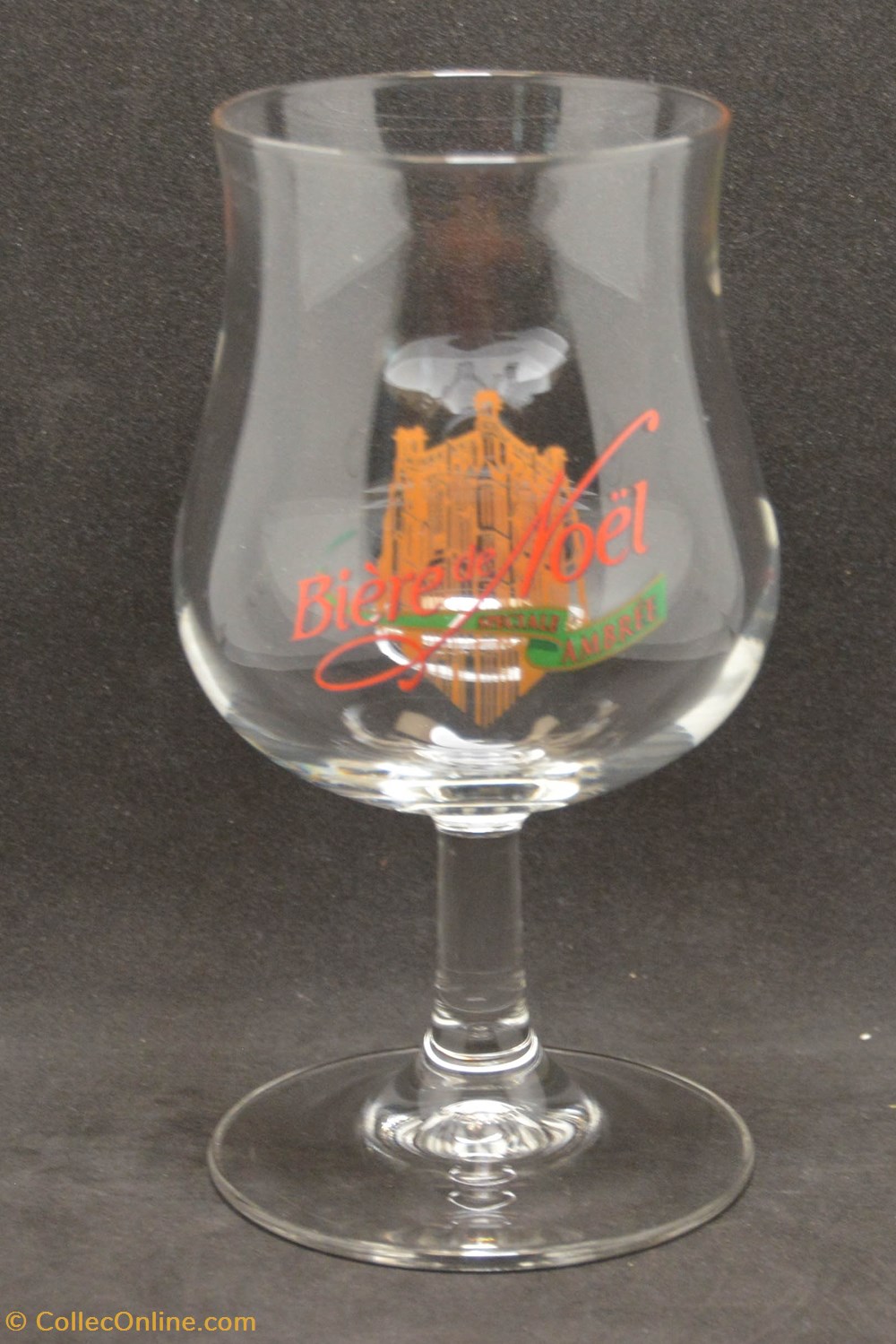 art la table argenterie bistrot alimentation verres biere de noel ambree 25 cl