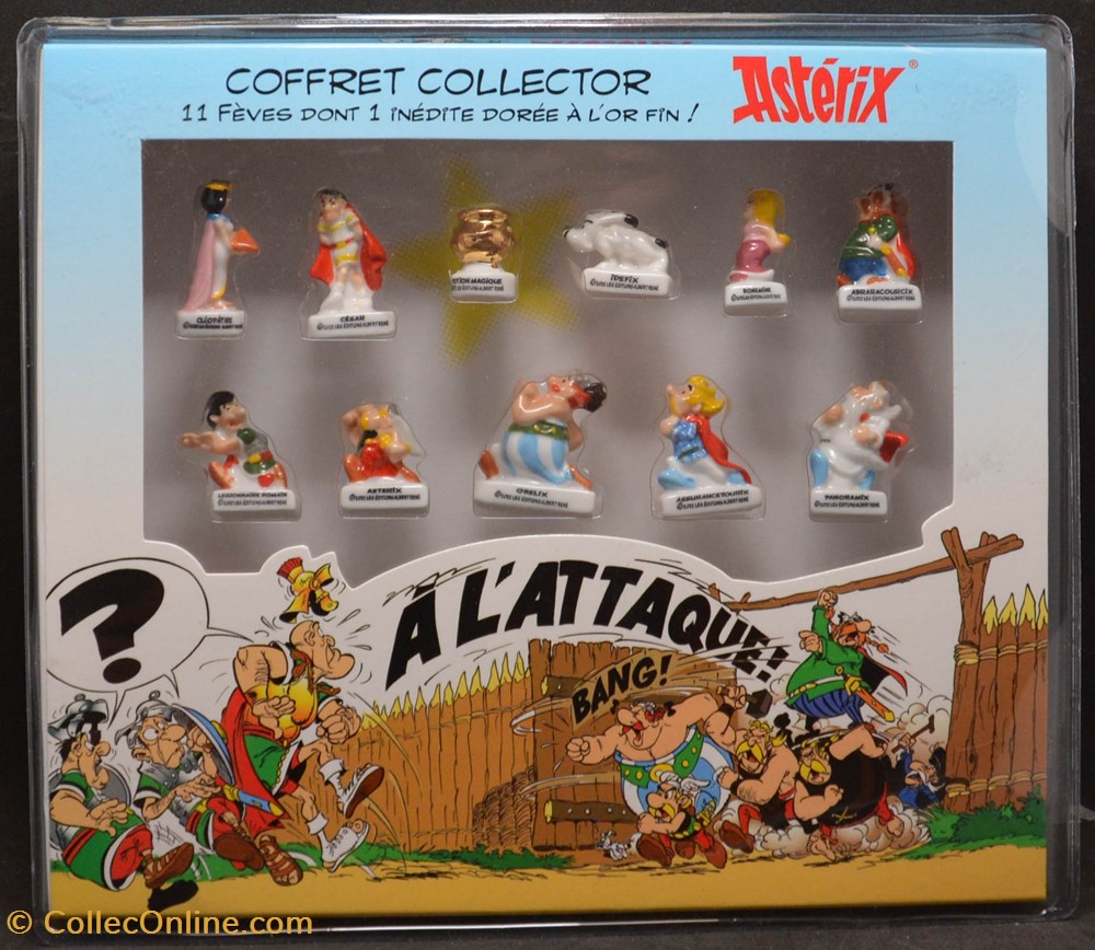 divers feves 2022 serie a attaque coffret collector