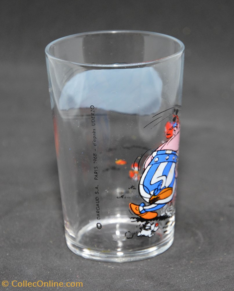 art de la table argenterie verres serie 005 1968 dargaud asterix et obelix