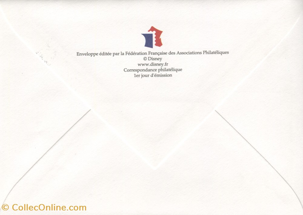 france enveloppe cachet 2004 fete du timbre mickey