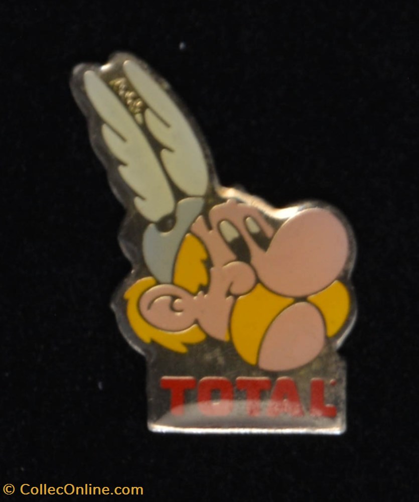 Total - Astérix diver pin total asterix