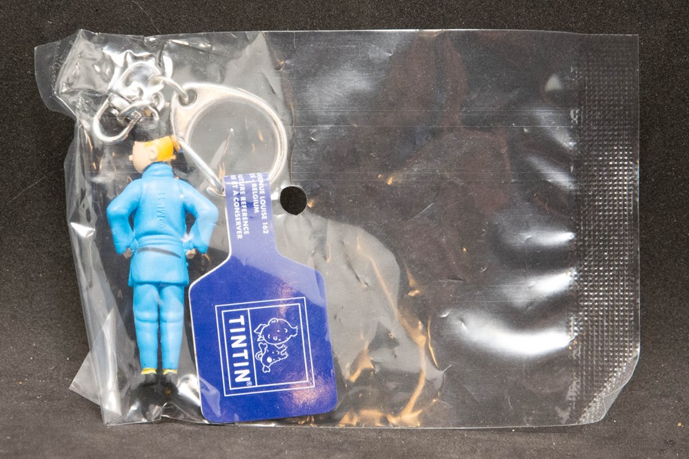 Porte-clé - 6 cm - Tintin Lotus bleu divers cles porte cle 6 cm tintin lotus bleu