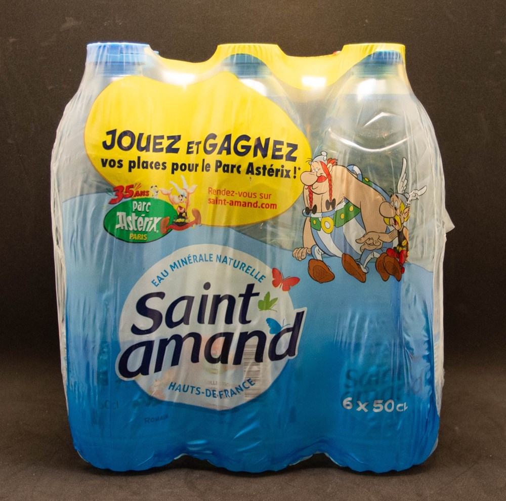 Saint-Amand - Pack 6x0,50cl - 35 ans Parc Astérix divers saint amand pack 6x0 50cl 35 ans parc asterix