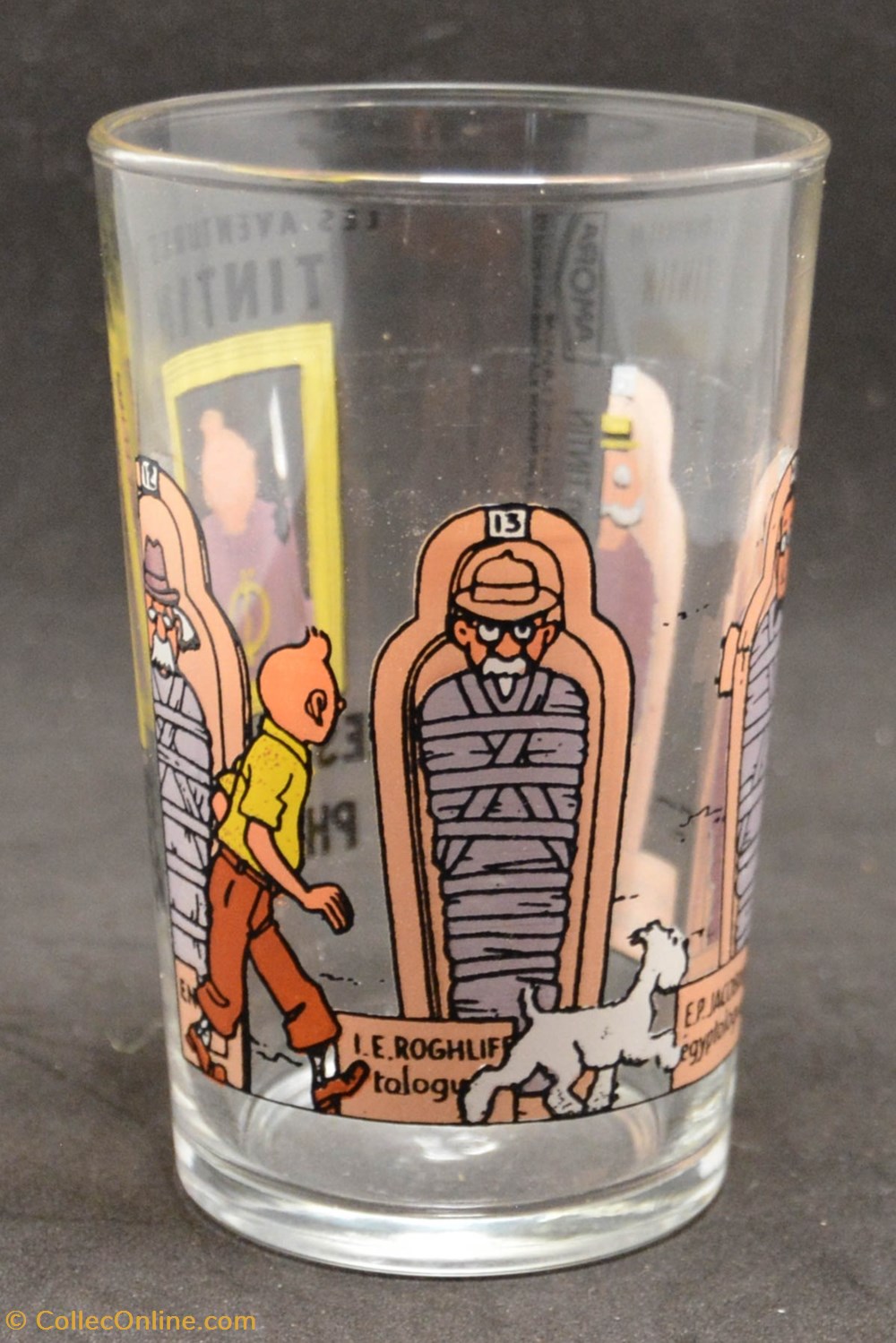 1994 - Amora - Série 4 - Les cigares du Pharaon - Petit art de la table argenterie verres 1994 amora serie 4 les cigares du pharaon petit